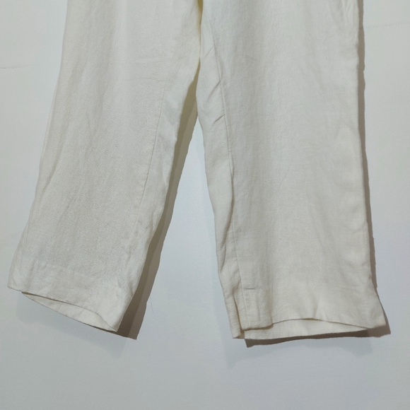 Laura Petites 100% Linen Capris - Picture 7 of 12